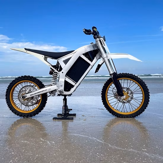 High Power Sine Wave control 10KW 72V 90AH 120kmh 100KM range 120KG Brushless and Gear less electric motorcycle with Lithium Battery